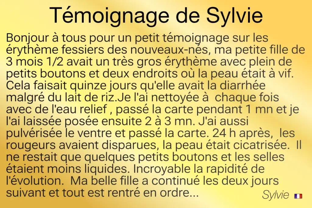 témoignage de Sylvie